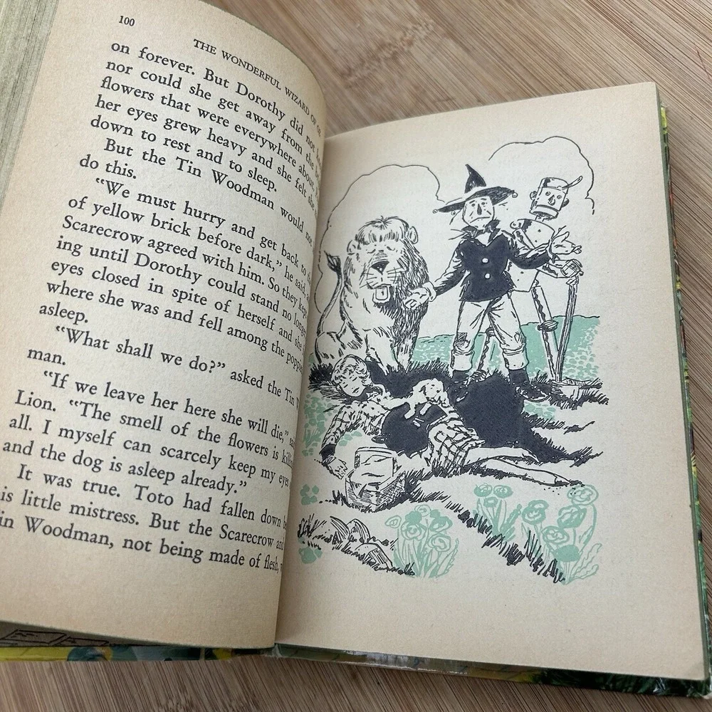 The‎ Wonderful WIZARD OF OZ Vintage 1957 Whitman Hardcover HC book L. Frank Baum